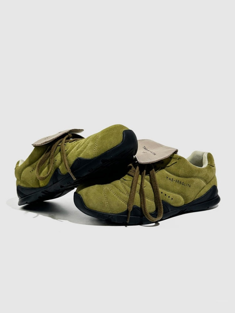 Cute Retro German Niche Non-Collision Leather Lace-Up Training Shoes【s0000016791】
