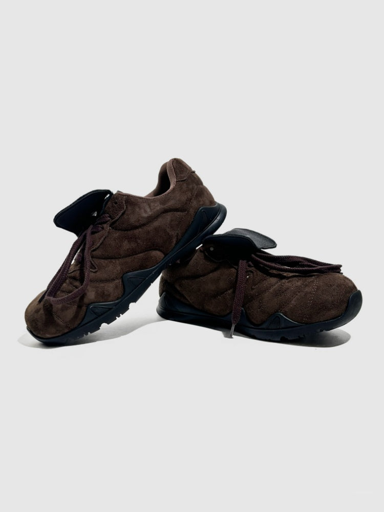 Cute Retro German Niche Non-Collision Leather Lace-Up Training Shoes【s0000016791】