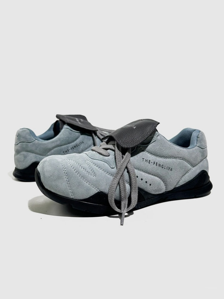 Cute Retro German Niche Non-Collision Leather Lace-Up Training Shoes【s0000016791】