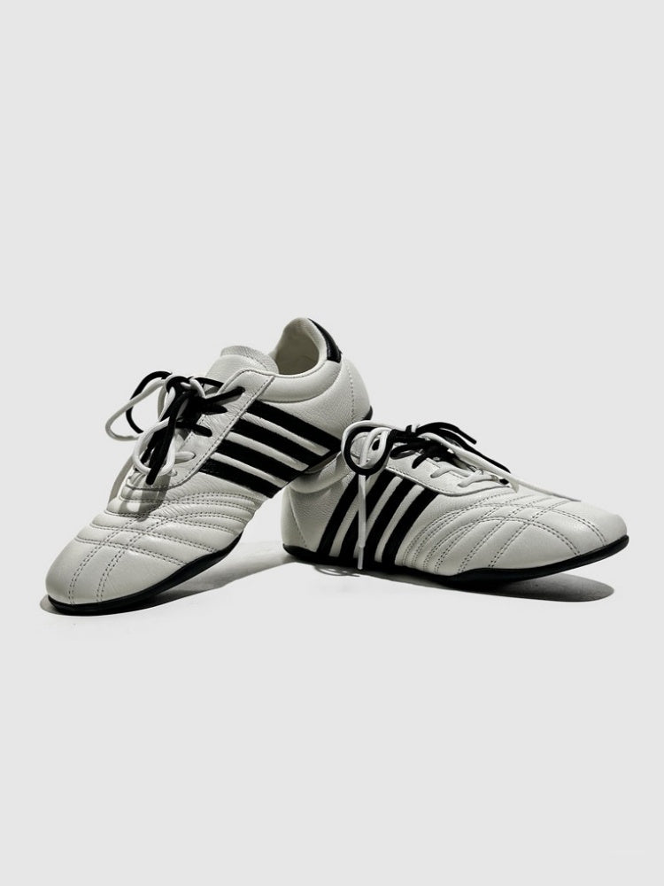 Niche Vintage German Soft Sole Leather Lace-Up Training Shoes【s0000016792】