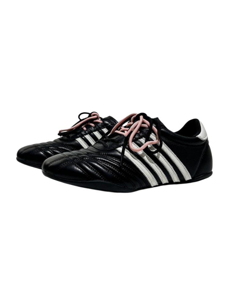 Niche Vintage German Soft Sole Leather Lace-Up Training Shoes【s0000016792】
