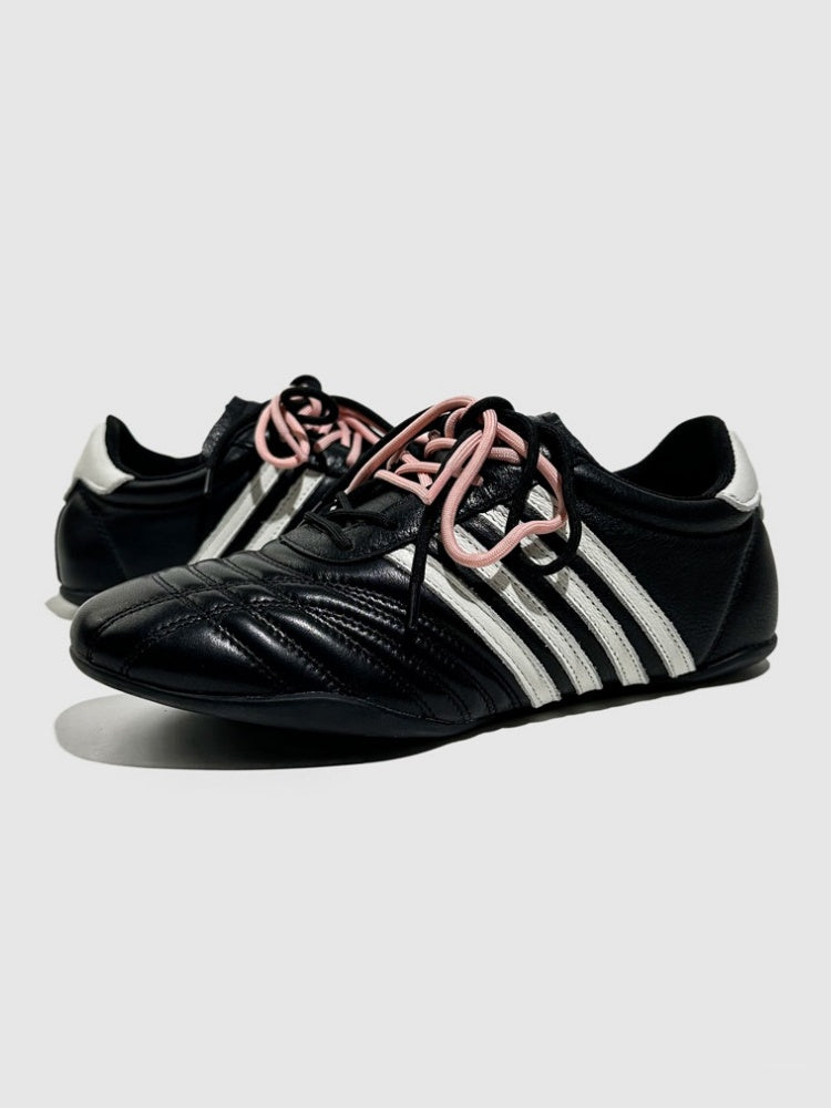 Niche Vintage German Soft Sole Leather Lace-Up Training Shoes【s0000016792】