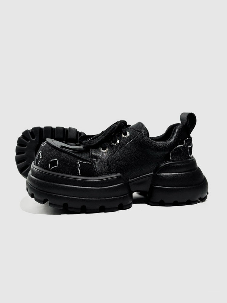 Original Punk International Trendy Platform Lace-up Loafers【s0000016793】