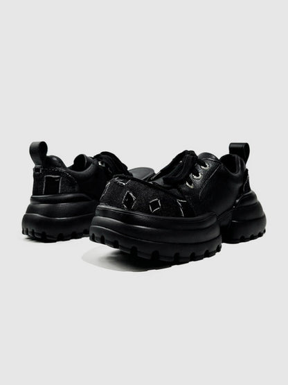 Original Punk International Trendy Platform Lace-up Loafers【s0000016793】
