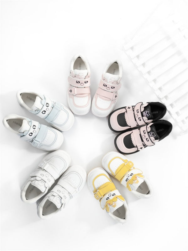 Bear Collaboration Running Multi-Colored Cute Platform Sneakers【s0000016797】