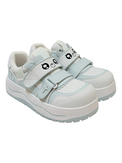 Bear Collaboration Running Multi-Colored Cute Platform Sneakers【s0000016797】