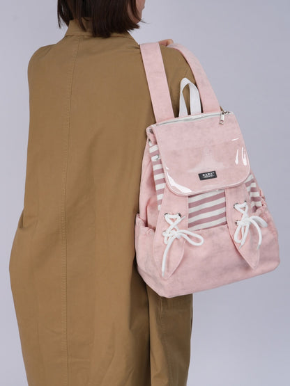 Rabbit Ears Cute School Backpack Pink【s0000016803】
