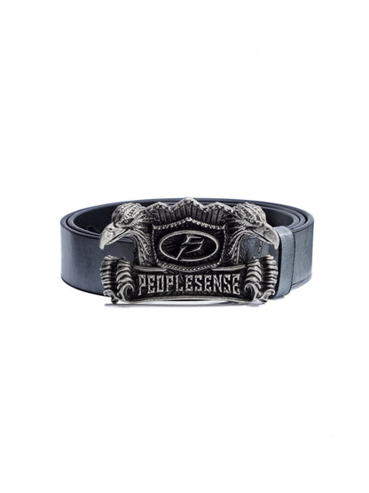 Double Headed Eagle Vintage Distressed Cowhide Wax Craft Belt【s0000016809】