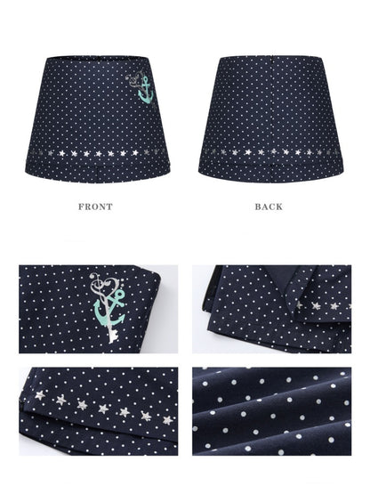 Summer Polka Dot Print Culottes Skirt【s0000016811】