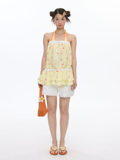 2way Cherry Bandeau Dress Skirt【s0000016821】