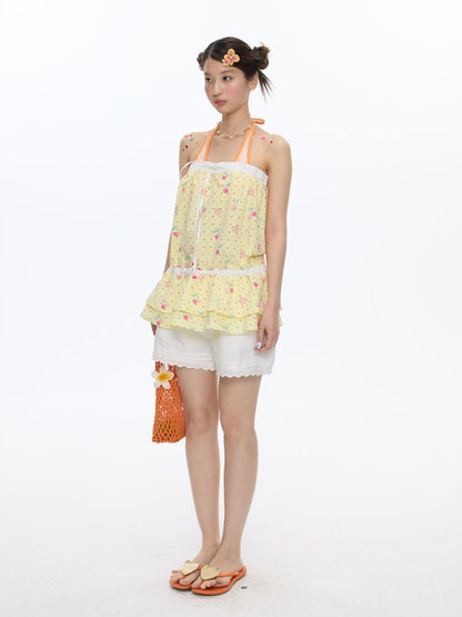 2way Cherry Bandeau Dress Skirt【s0000016821】