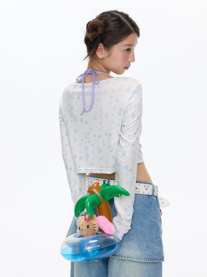 Nautical Strap Lightweight Sunscreen Cardigan【s0000016825】