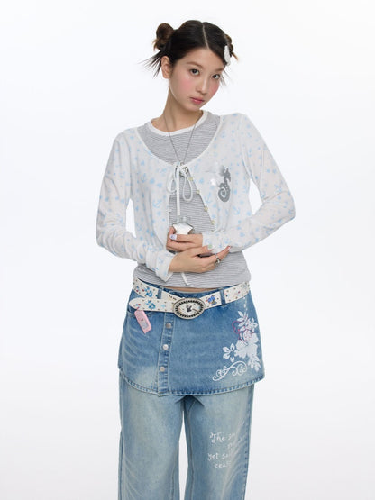 Nautical Strap Lightweight Sunscreen Cardigan【s0000016825】