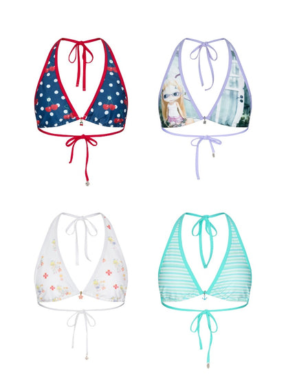 Multi-Colored Cute Pendants Bikini【s0000016828】