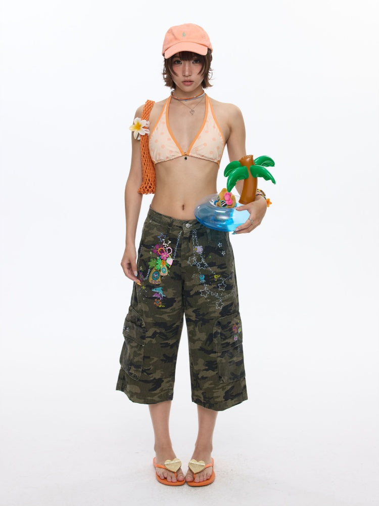 Multi-Colored Cute Pendants Bikini【s0000016828】