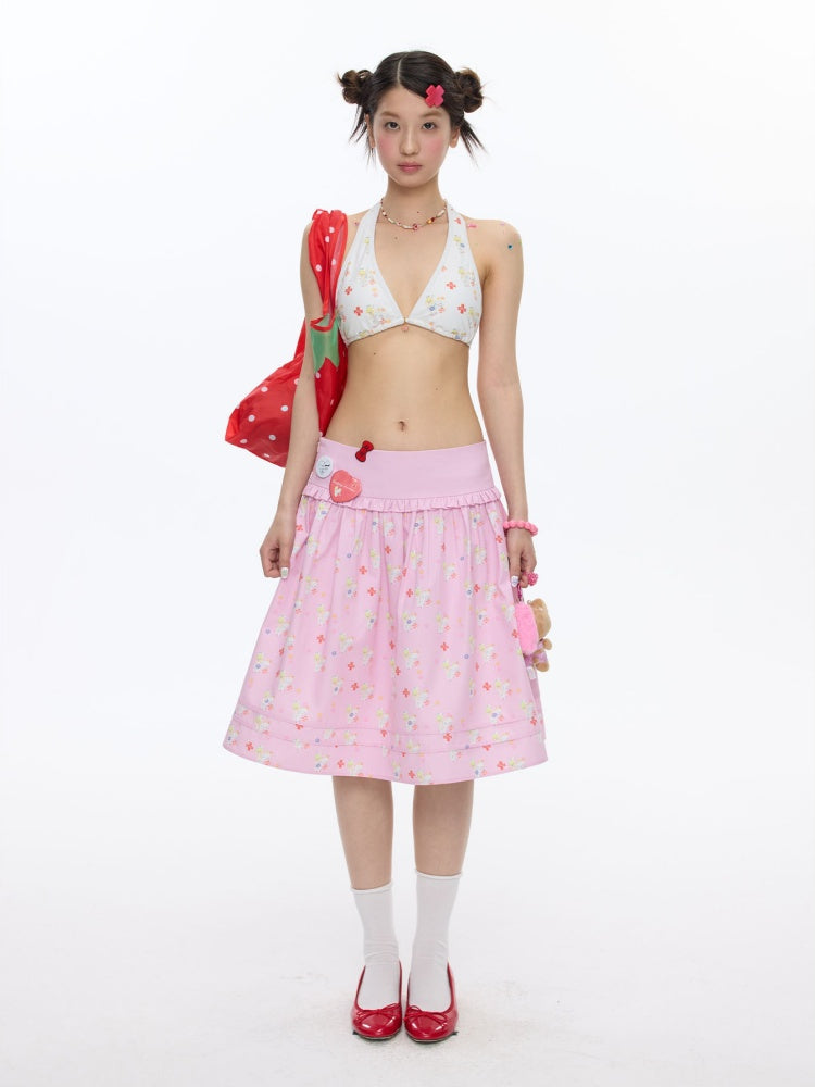 Multi-Colored Cute Pendants Bikini【s0000016828】