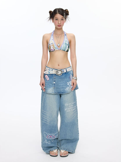 Multi-Colored Cute Pendants Bikini【s0000016828】