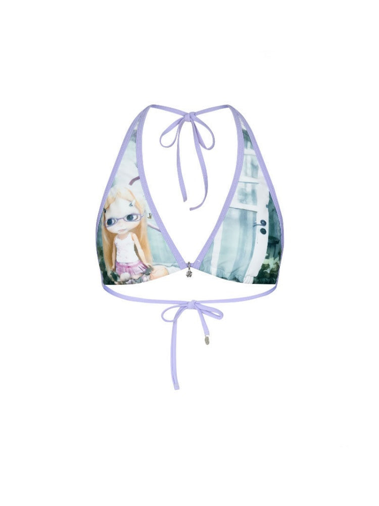 Multi-Colored Cute Pendants Bikini【s0000016828】