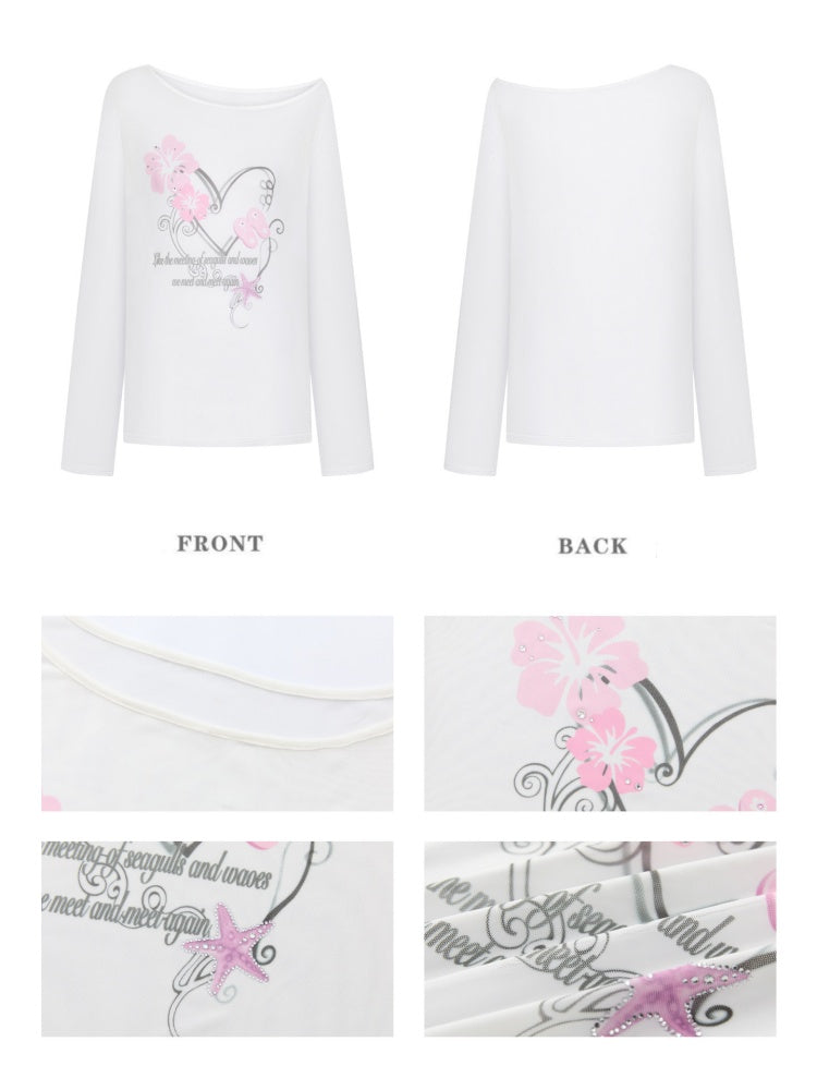 Pink Island Slouchy Sleeve Blouse【s0000016838】