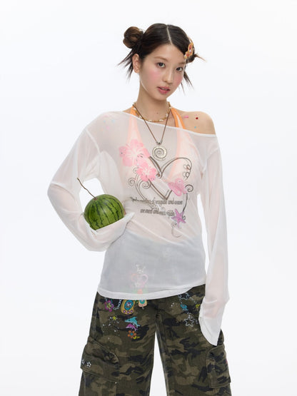 Dolphin Graffiti Short Sleeve T-Shirt【s0000016839】