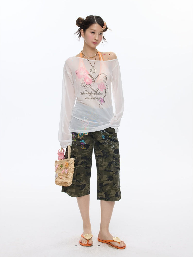Pink Island Slouchy Sleeve Blouse【s0000016838】