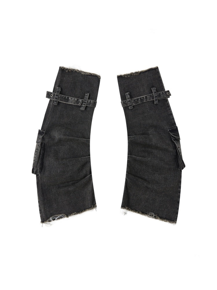 Niche Denim Pocket Leg Warmers【s0000017059】