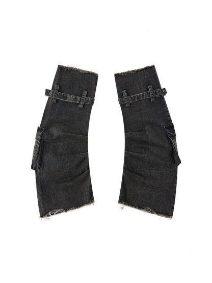 Niche Denim Pocket Leg Warmers【s0000017059】
