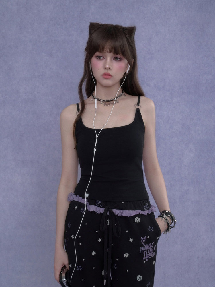 Heart Buckle With Chest Pad Camisole【s0000017104】