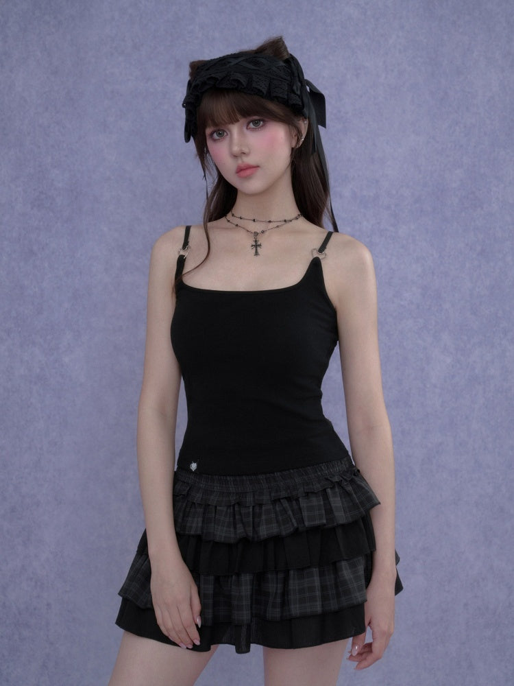 Heart Buckle With Chest Pad Camisole【s0000017104】