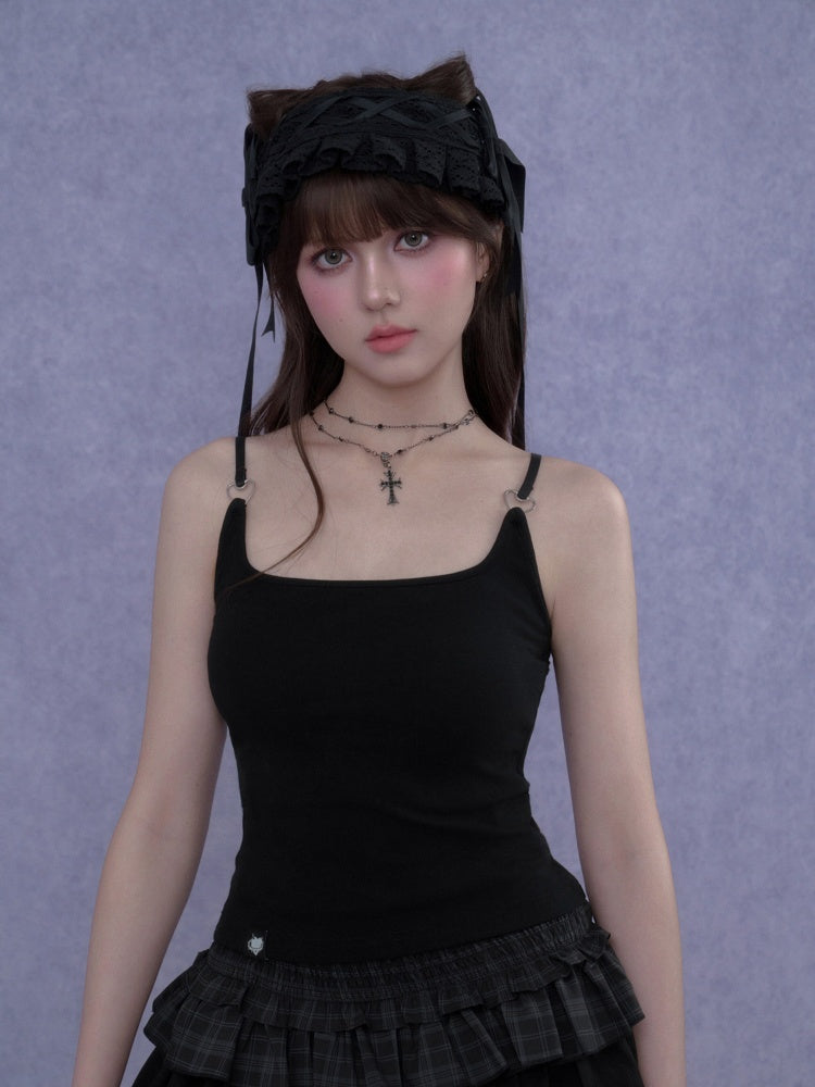 Heart Buckle With Chest Pad Camisole【s0000017104】
