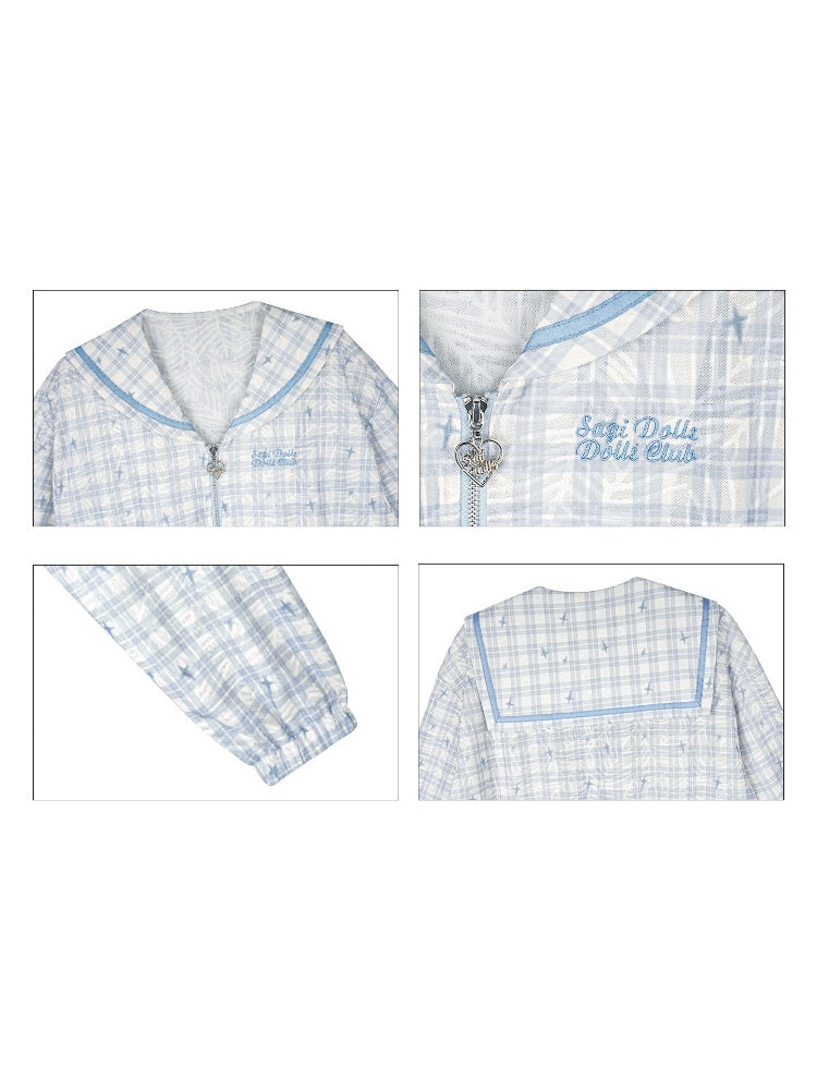 Sailor Collar Sunscreen Jacket【s0000017108】