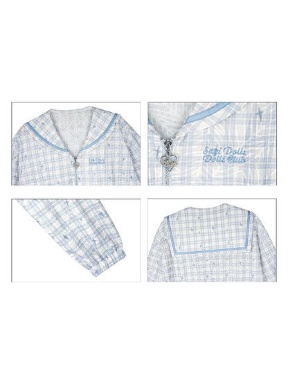 Sailor Collar Sunscreen Jacket【s0000017108】