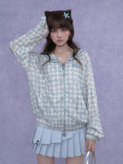 Sailor Collar Sunscreen Jacket【s0000017108】