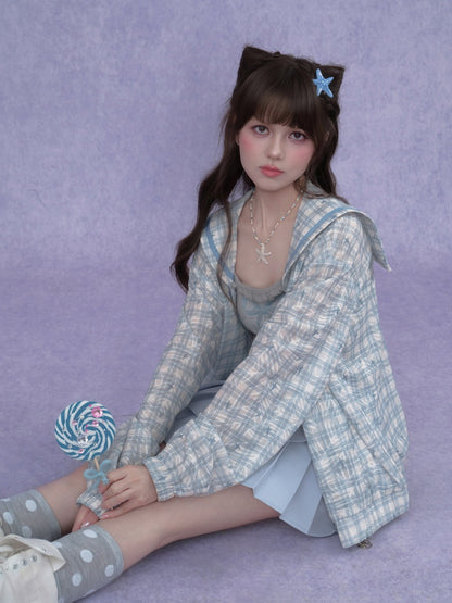 Sailor Collar Sunscreen Jacket【s0000017108】