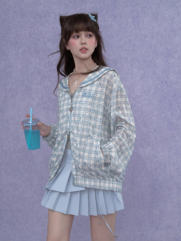 Sailor Collar Sunscreen Jacket【s0000017108】
