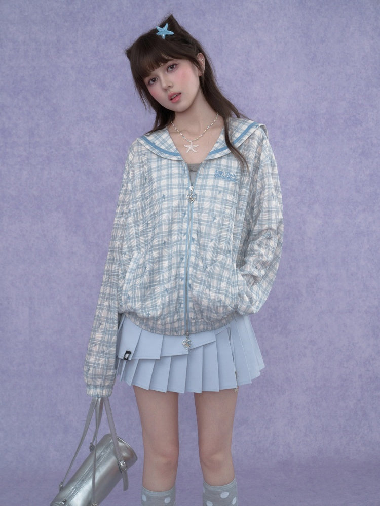 Sailor Collar Sunscreen Jacket【s0000017108】