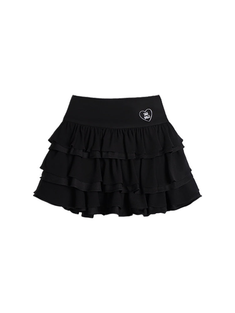 Sailor Collar Striped Faux Layered Puff Sleeves Blouse【s0000017109】