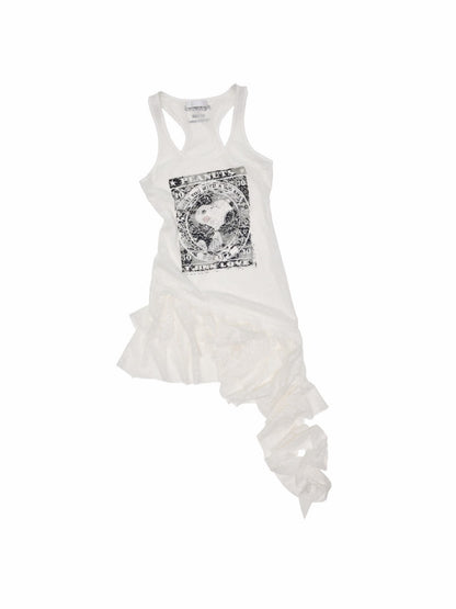 1JINN STUDIO × Snoopy Collaboration Lace Skirt Tank Dress【s0000017181】