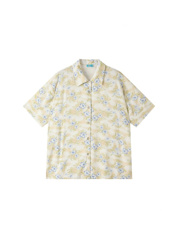 Hawaii Cuba Collar Printed Shirt【s0000017206】