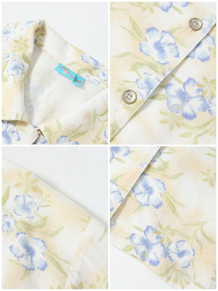 Hawaii Cuba Collar Printed Shirt【s0000017206】