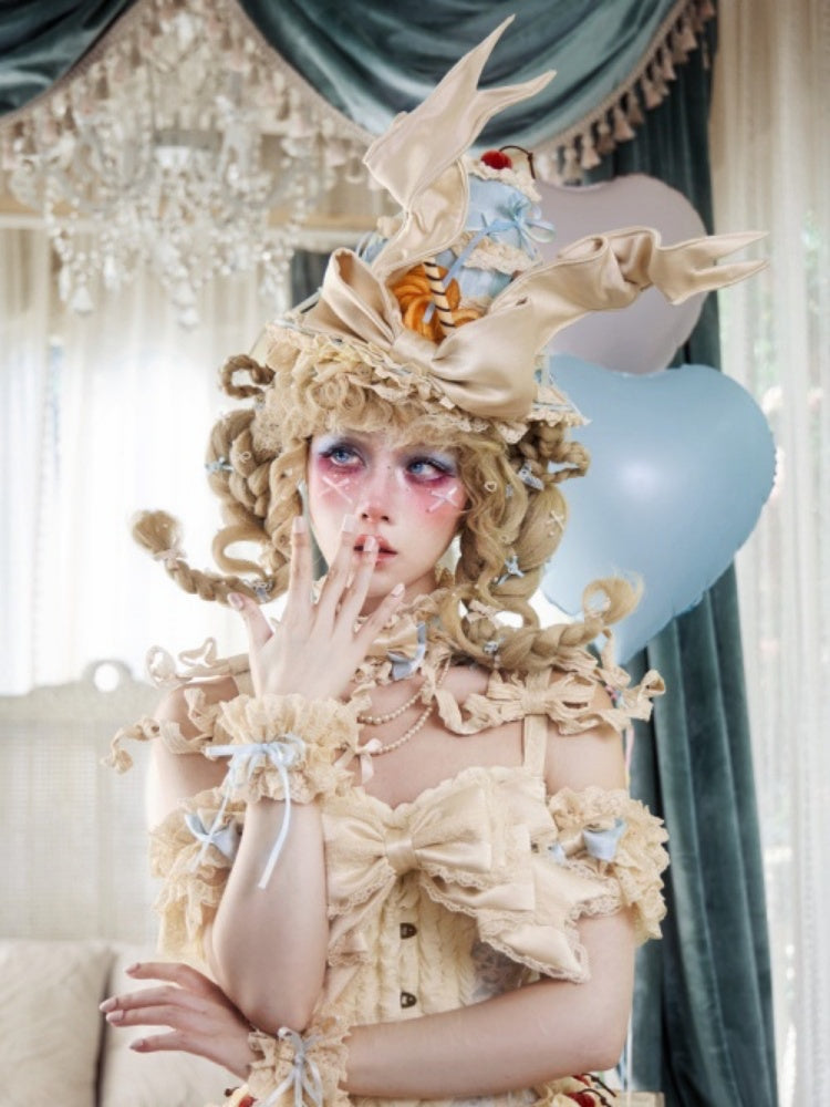 French Rococo Style Cake & Biscuit Hat Collection【s0000017218】