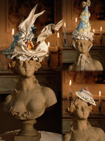 French Rococo Style Cake & Biscuit Hat Collection【s0000017218】