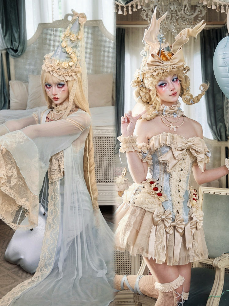 French Rococo Style Cake & Biscuit Hat Collection【s0000017218】