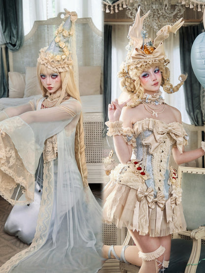 French Rococo Style Cake & Biscuit Hat Collection【s0000017218】