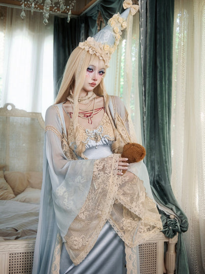 Faret Antique Nightgown Cardigan【s0000017226】