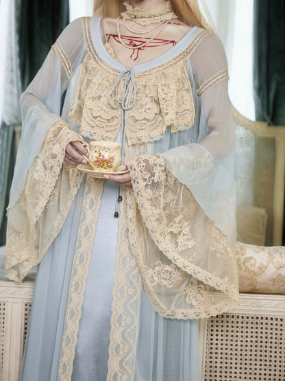 Faret Antique Nightgown Cardigan【s0000017226】