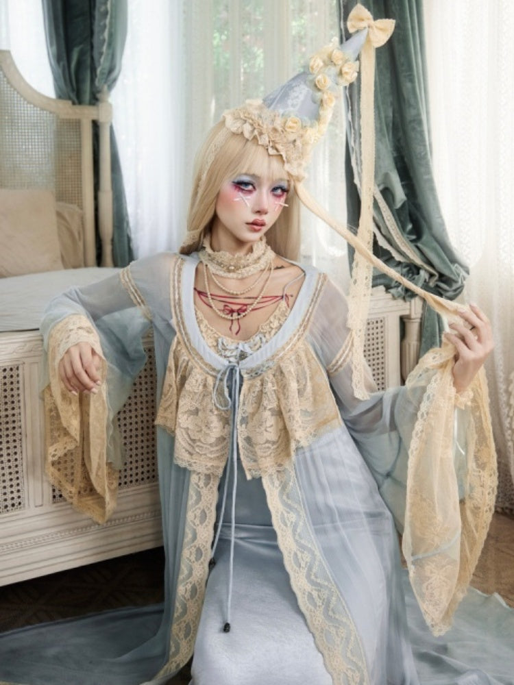 Faret Antique Nightgown Cardigan【s0000017226】