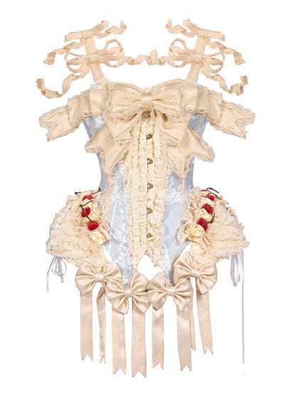 Cherry Mousse Fishbone Cake Corset【s0000017230】