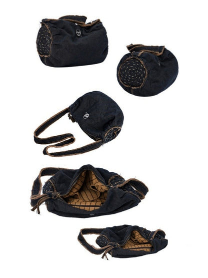 Denim One Shoulder Crossbody Premium Large-Capacity Bag【s0000017336】