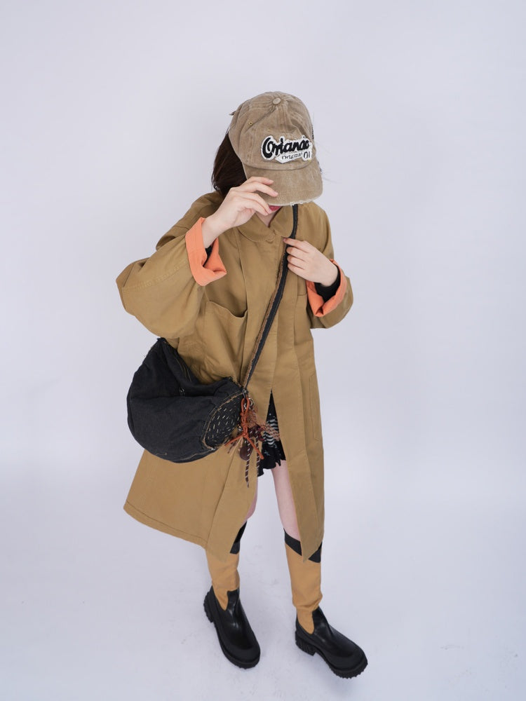 Denim One Shoulder Crossbody Premium Large-Capacity Bag【s0000017336】